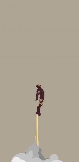 [2436x1125]美国 漫威 复仇者联盟 钢铁侠 苹果手机动漫壁纸图片