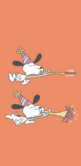 [2436x1125]美国 花生漫画 史努比 动画 苹果手机动漫壁纸图片