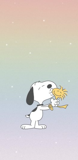 [2436x1125]美国 花生漫画 史努比 糊涂塌客 苹果手机动漫壁纸图片