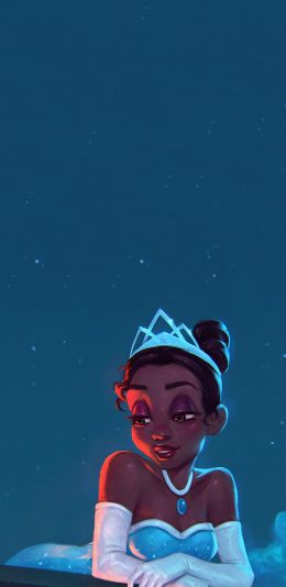 [2436x1125]美国 迪士尼 蒂安娜公主 苹果手机动漫壁纸图片