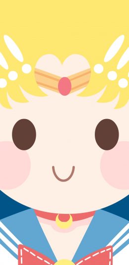 [2436x1125]美少女战士 Q版 动画 卡通 苹果手机动漫壁纸图片