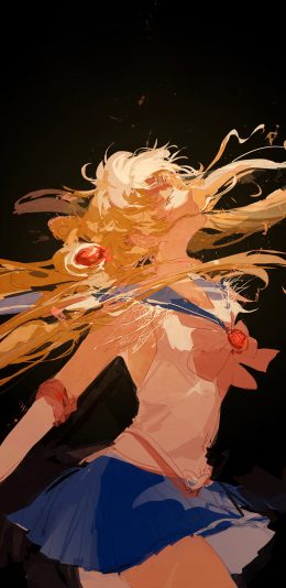 [2436x1125]美少女战士 动画 漫画 月野兔 苹果手机动漫壁纸图片