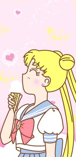 [2436x1125]美少女战士 卡通 色彩 苹果手机动漫壁纸图片