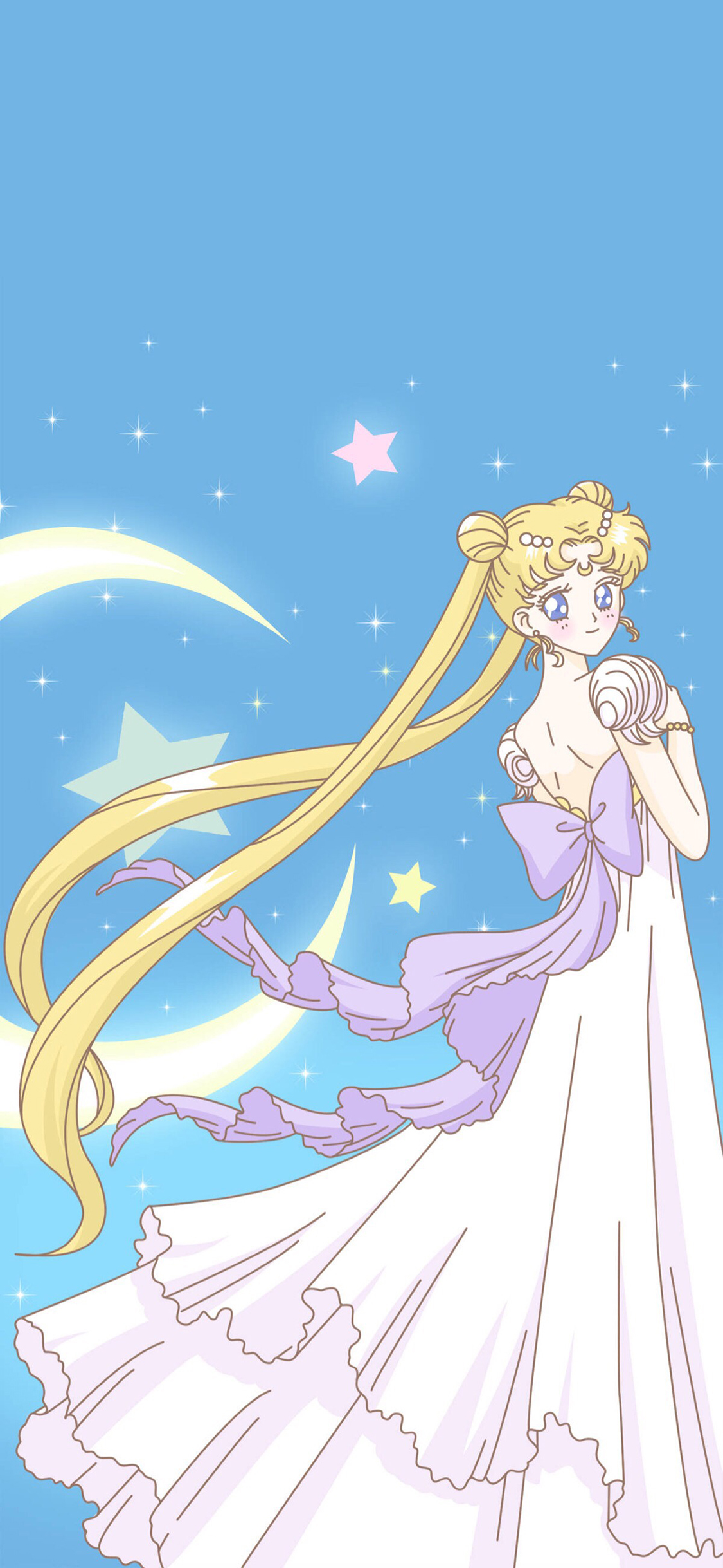[2436×1125]美少女战士 日本 动画 月光 苹果手机动漫壁纸图片