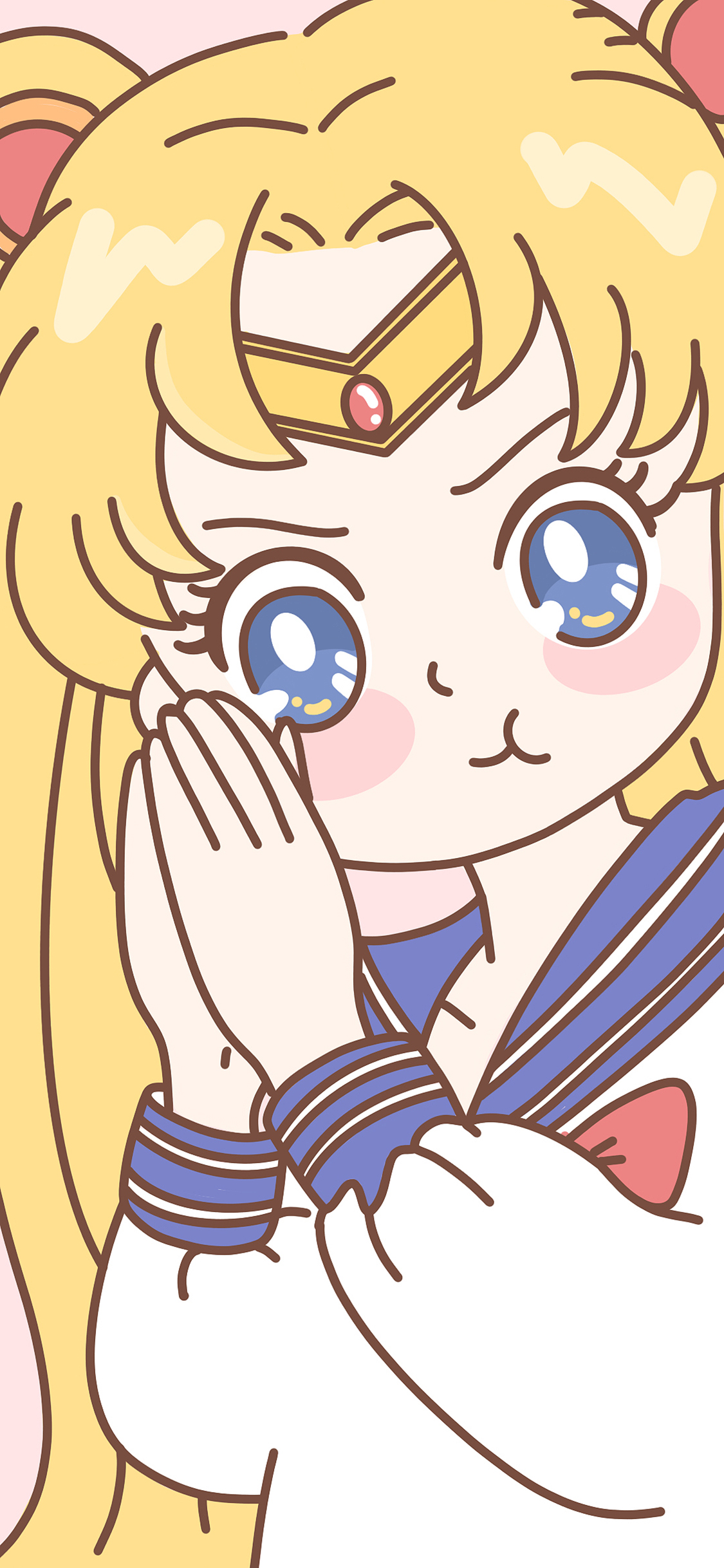 [2436×1125]美少女战士 日漫 可爱 卡通 苹果手机动漫壁纸图片