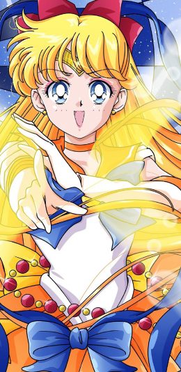 [2436x1125]美少女战士 水冰月 日本 动画 苹果手机动漫壁纸图片