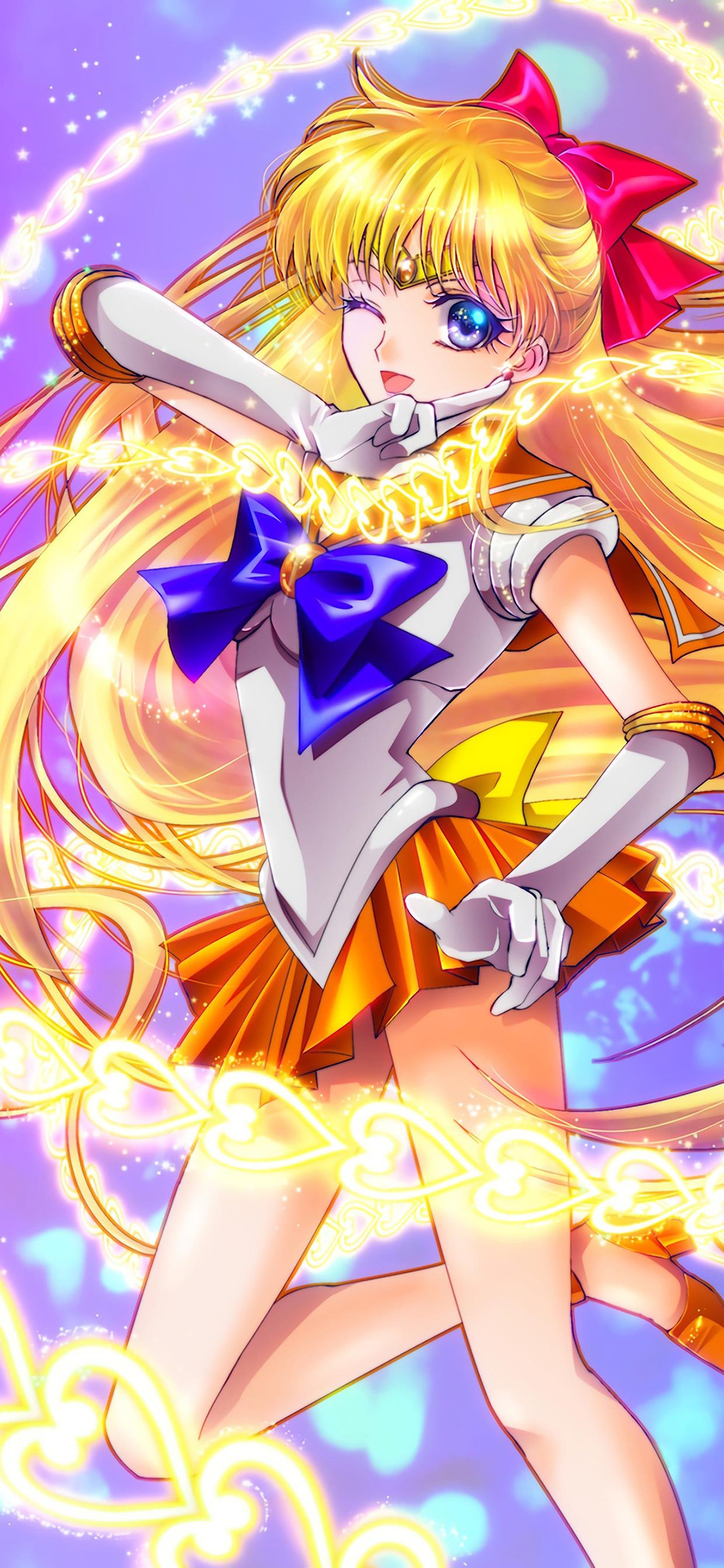 [2436×1125]美少女战士 爱野美奈子 动画 日本 苹果手机动漫壁纸图片