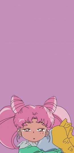 [2436x1125]美少女战士 粉色 动画 漫画 二次元 日本 苹果手机动漫壁纸图片