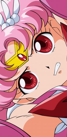 [2436x1125]美少女战士 粉色 日本 漫画 苹果手机动漫壁纸图片