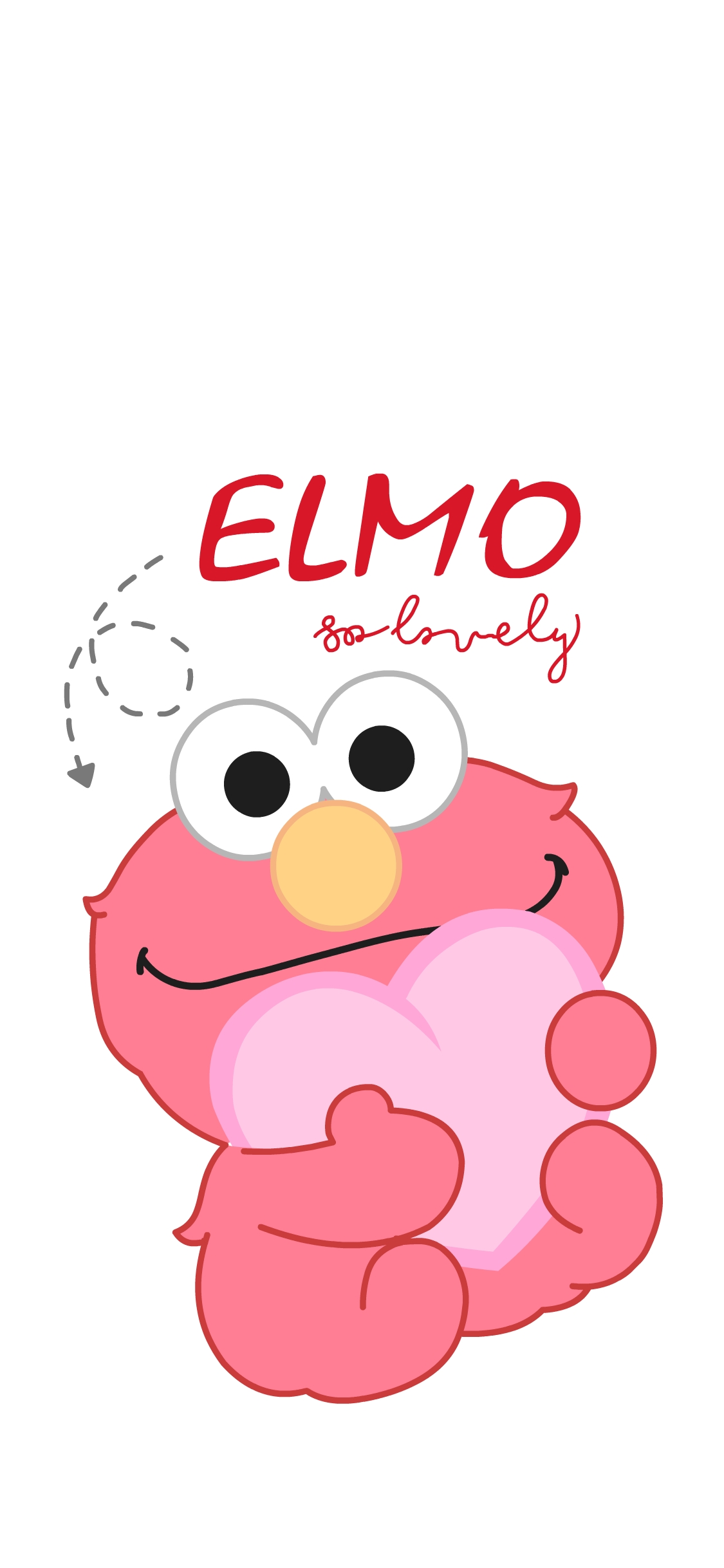 [2436×1125]芝麻街 艾摩 动画 美国 苹果手机动漫壁纸图片