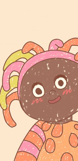 [2436x1125]花园宝宝 早教 动画 唔西·迪西 苹果手机动漫壁纸图片