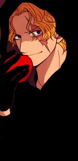 [2436x1125]萨博 海贼王 漫画 日本 苹果 苹果手机动漫壁纸图片