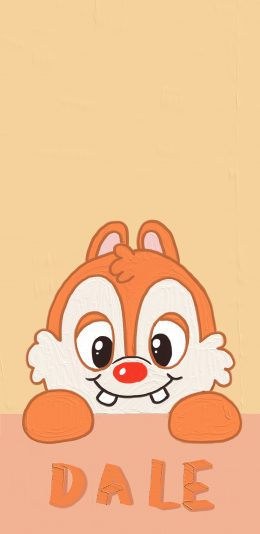 [2436x1125]蒂蒂 迪士尼 松鼠 dale 苹果手机动漫壁纸图片