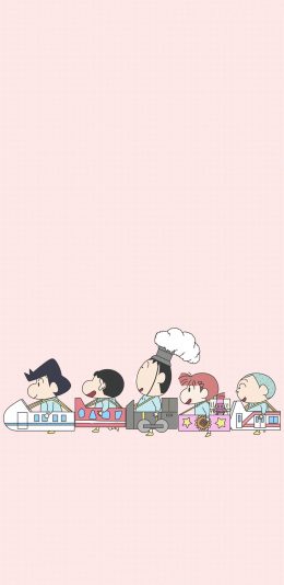 [2436x1125]蜡笔小新 动画 卡通 日本 苹果手机动漫壁纸图片