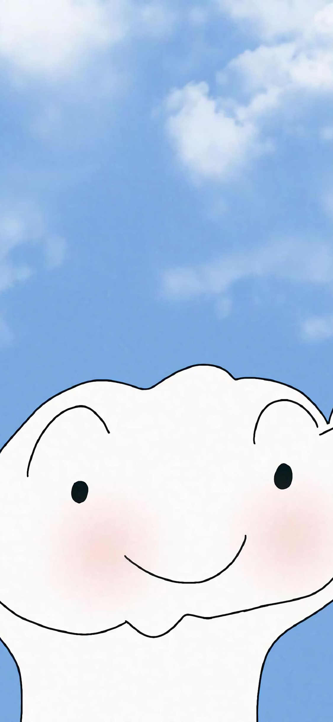 [2436×1125]蜡笔小新 宠物狗 小白 可爱 苹果手机动漫壁纸图片