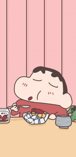 [2436x1125]蜡笔小新 日漫 动画 绘画 苹果手机动漫壁纸图片