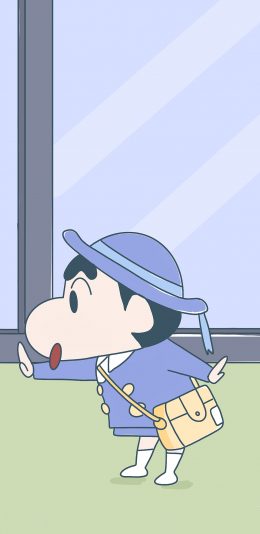 [2436x1125]蜡笔小新 日漫 幼儿园 服装 苹果手机动漫壁纸图片