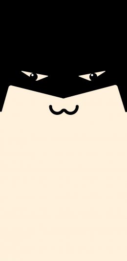 [2436x1125]蝙蝠侠 卡通 Q版 简笔画 超级英雄 苹果手机动漫壁纸图片