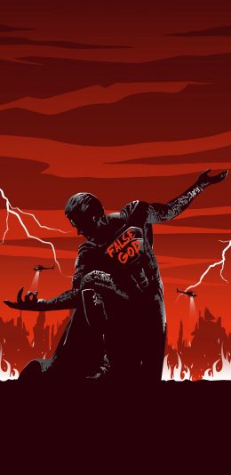 [2436x1125]蝙蝠侠大战超人 正义黎明 欧美 超级英雄 苹果手机动漫壁纸图片