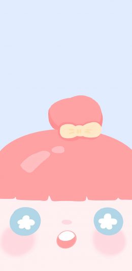 [2436x1125]表情 卡通 大脸 刘海 苹果手机动漫壁纸图片