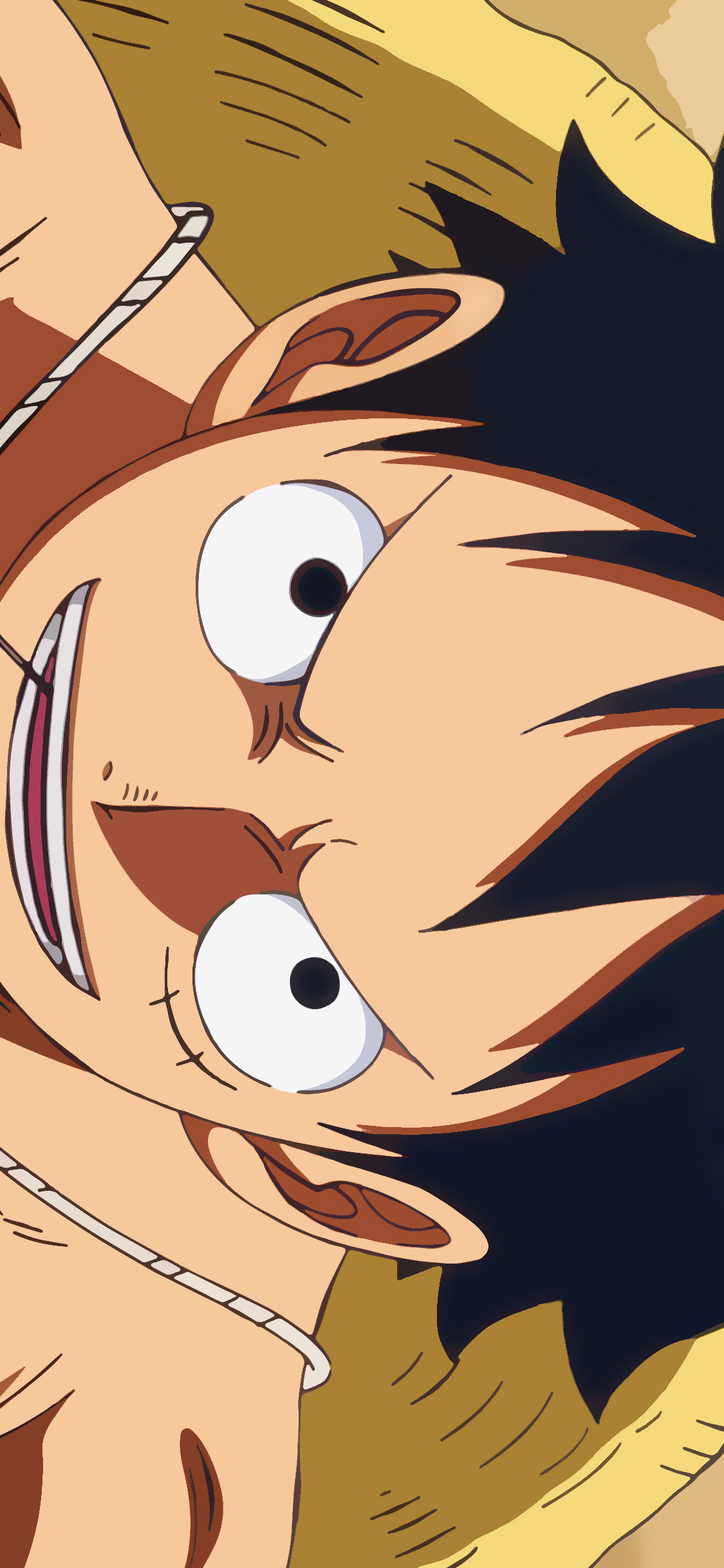 [2436×1125]路飞 海贼王 日漫 漫画 苹果手机动漫壁纸图片