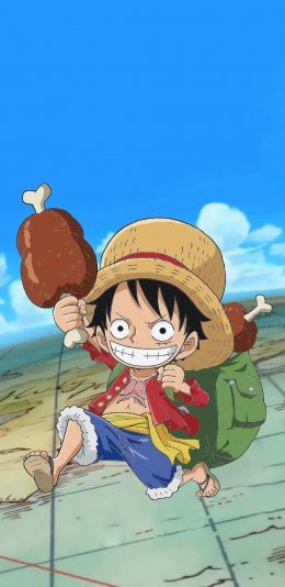 [2436x1125]路飞 海贼王 日漫 草帽 苹果手机动漫壁纸图片