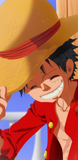 [2436x1125]路飞 海贼王 草帽 日本 漫画 苹果手机动漫壁纸图片