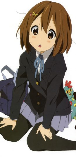 [2436x1125]轻音少女 制服 校服 二次元 漫画 苹果手机动漫壁纸图片