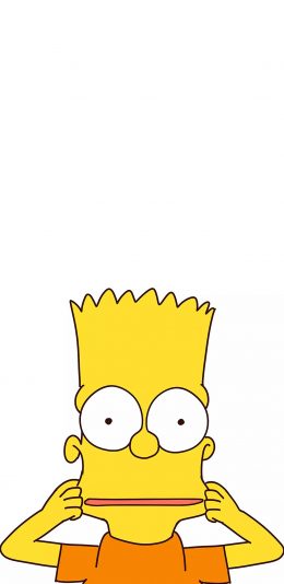 [2436x1125]辛普森一家 巴特·辛普森 美国 动画 苹果手机动漫壁纸图片