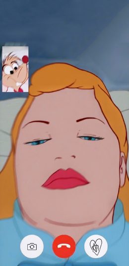 [2436x1125]迪士尼 公主 恶搞 视频 大脸 苹果手机动漫壁纸图片