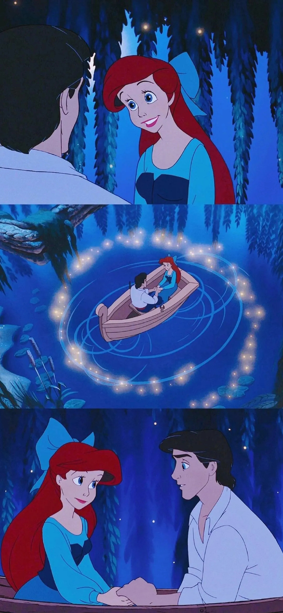 [2436×1125]迪士尼 公主 王子 童话 苹果手机动漫壁纸图片