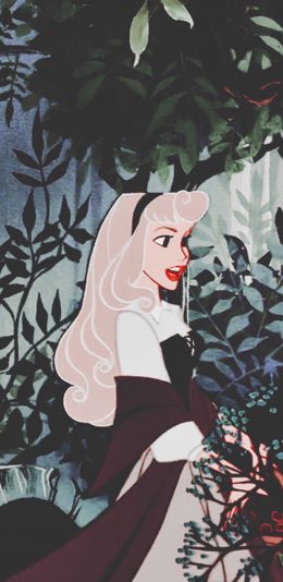 [2436x1125]迪士尼 公主 睡美人 爱洛公主 苹果手机动漫壁纸图片