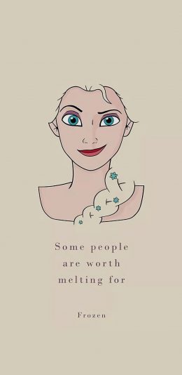 [2436x1125]迪士尼 冰雪奇缘 Elsa公主 frozen 苹果手机动漫壁纸图片