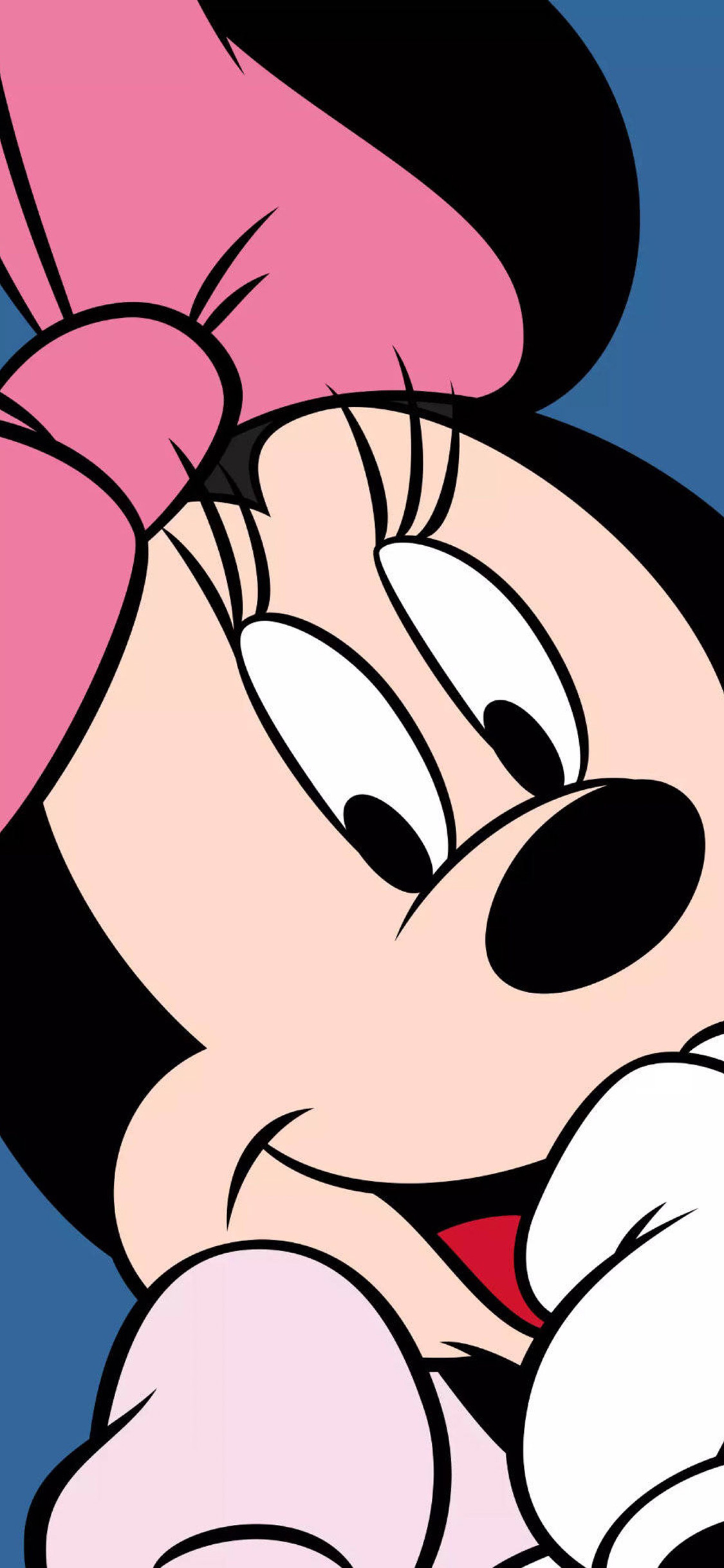 [2436×1125]迪士尼 动画 人物 米尼 苹果手机动漫壁纸图片