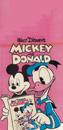 [2436x1125]迪士尼 动画 唐老鸭 米奇 苹果手机动漫壁纸图片