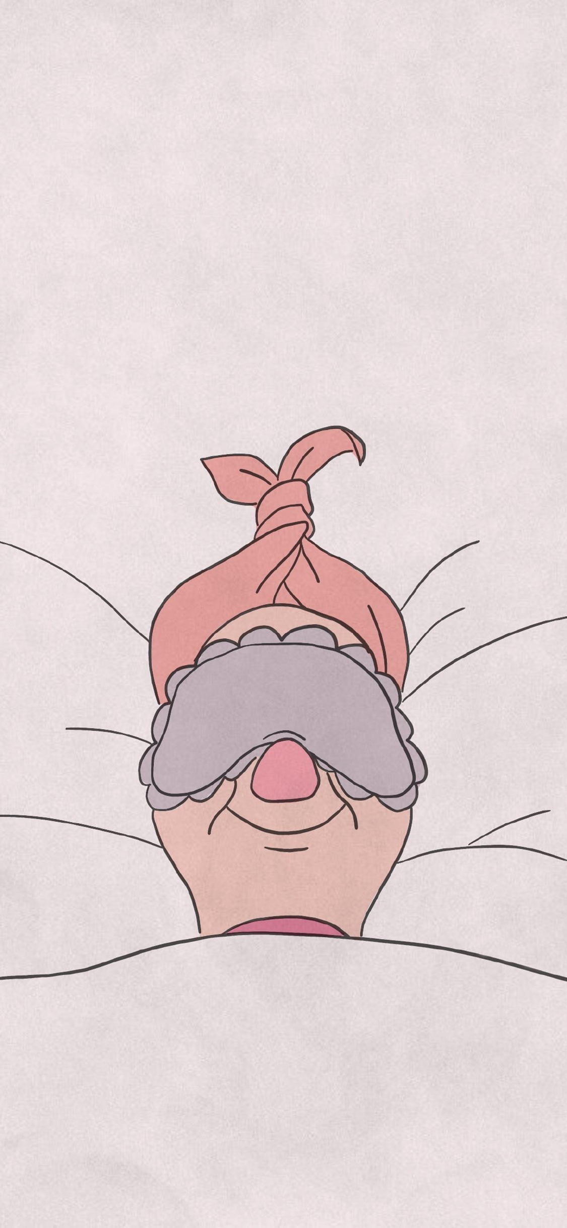 [2436×1125]迪士尼 动画 小熊维尼 小猪 苹果手机动漫壁纸图片