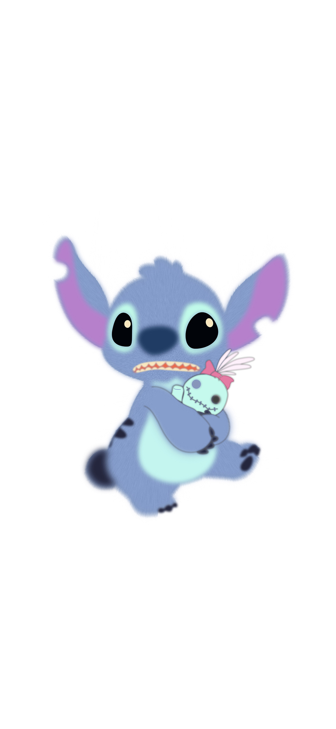 [2436×1125]迪士尼 动画 星际宝贝 史迪仔 （取自站酷网：彼得灬） 苹果手机动漫壁纸图片