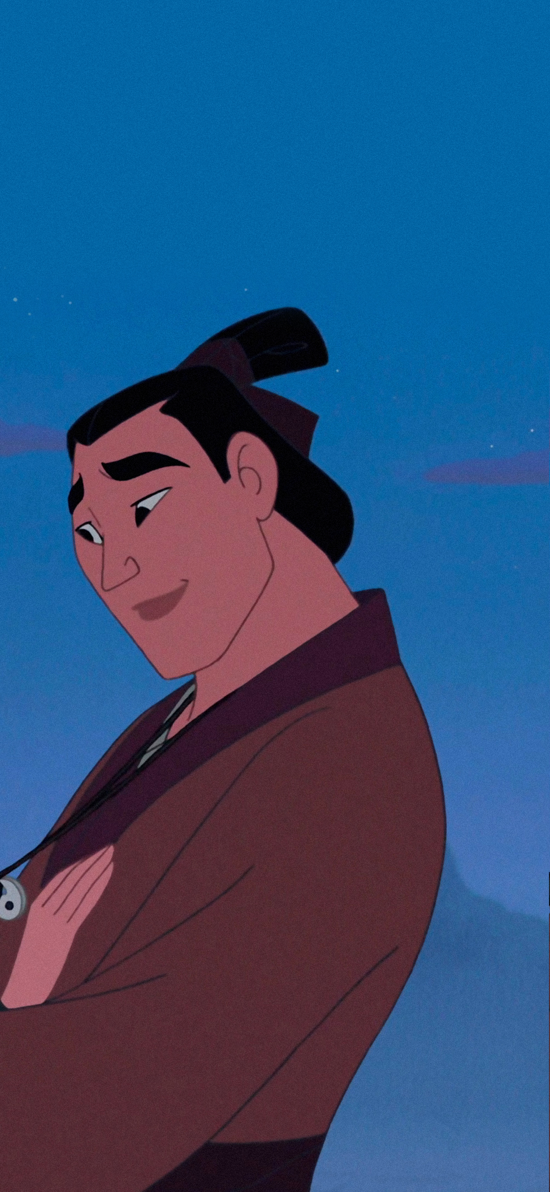 [2436×1125]迪士尼 动画 李翔 情侣壁纸（取自微博：G195） 苹果手机动漫壁纸图片