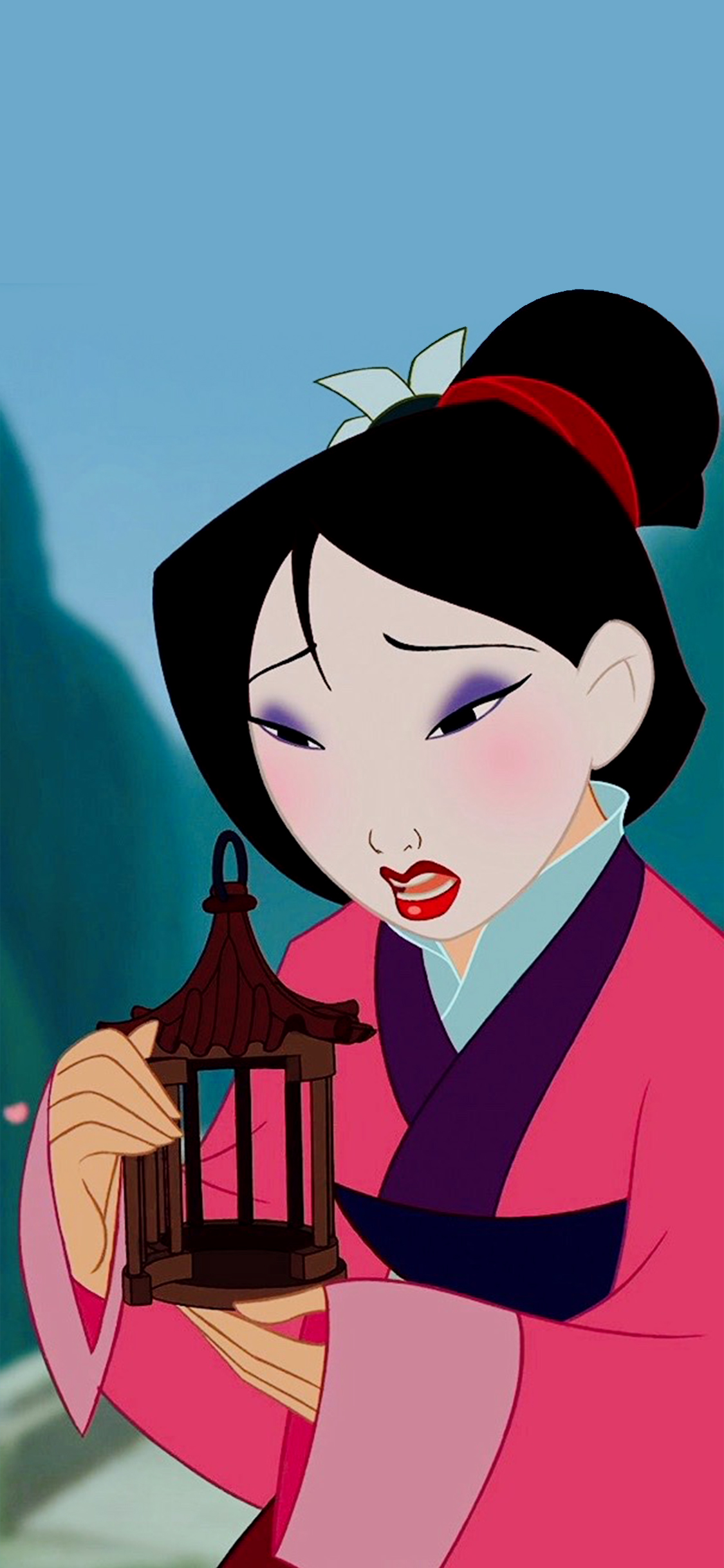 [2436×1125]迪士尼 动画 花木兰 （取自微博：G195） 苹果手机动漫壁纸图片