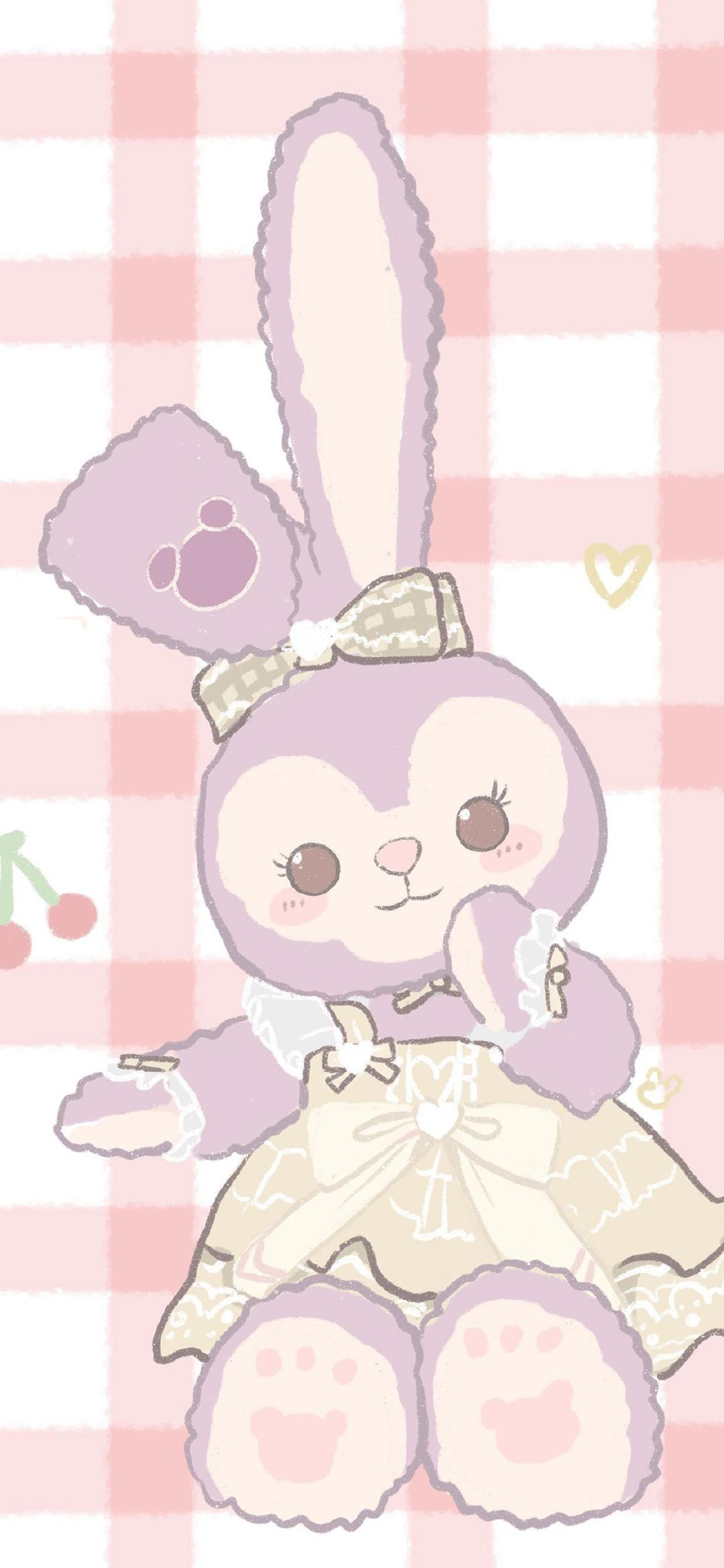 [2436×1125]迪士尼 卡通 星黛露 兔子 苹果手机动漫壁纸图片