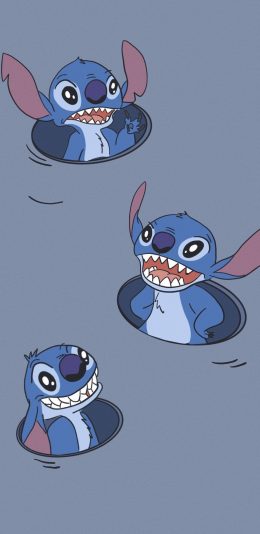 [2436x1125]迪士尼 星际宝贝 史迪仔 626 苹果手机动漫壁纸图片