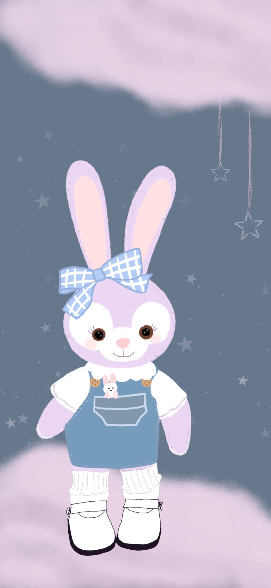 [2436×1125]迪士尼 星黛露 兔子 卡通 苹果手机动漫壁纸图片