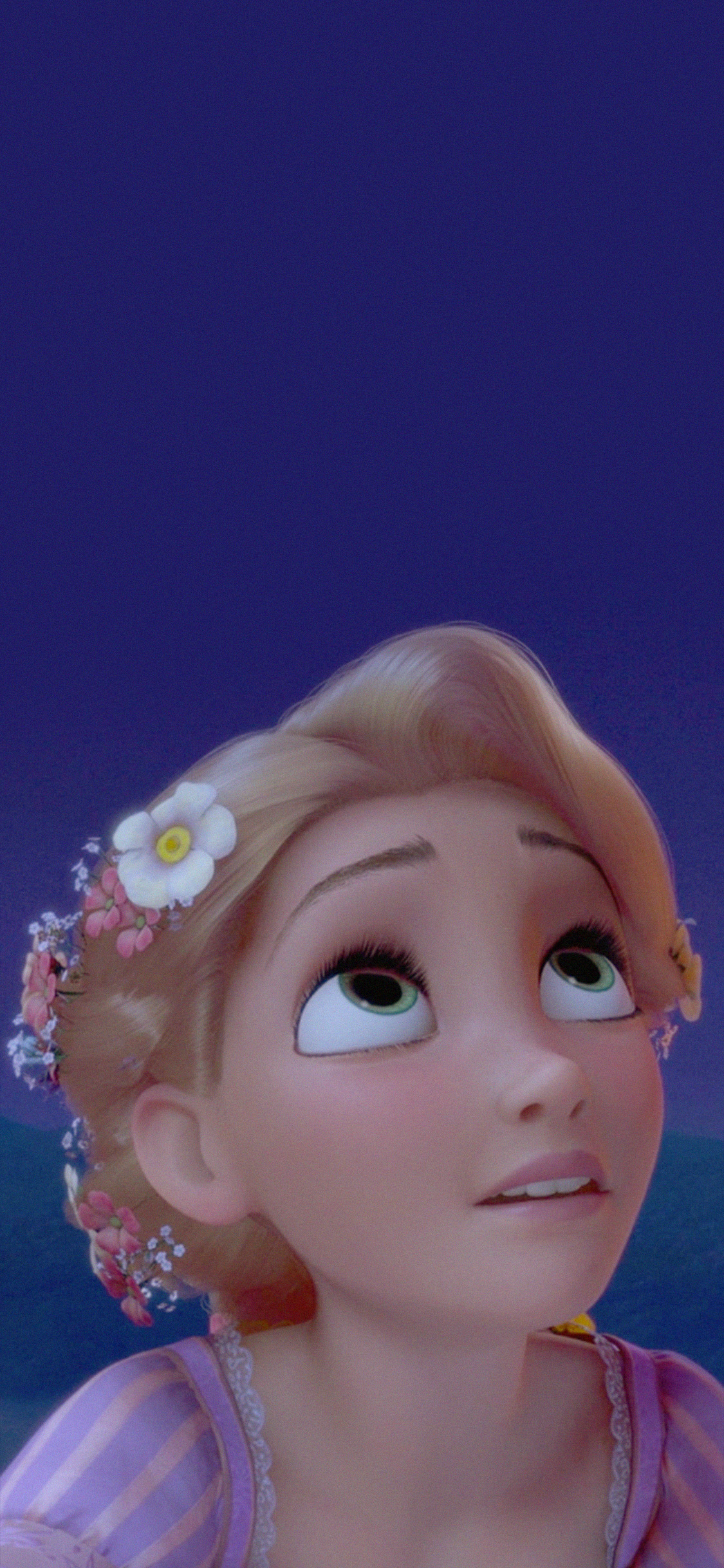 [2436×1125]迪士尼 魔发奇缘 乐佩公主 苹果手机动漫壁纸图片