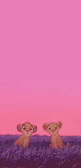 [2436x1125]迪士尼动画 狮子王 辛巴 苹果手机动漫壁纸图片