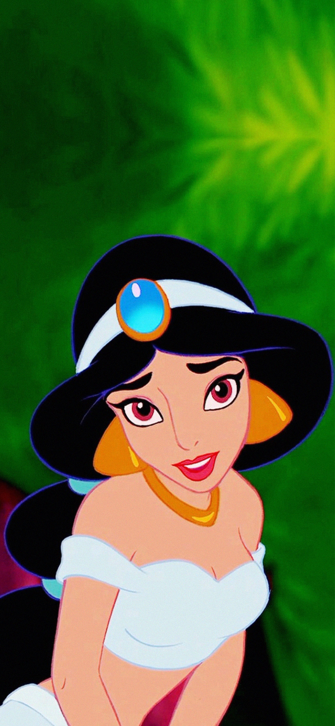 [2436×1125]迪士尼动画 阿拉丁神灯 阿拉丁公主 苹果手机动漫壁纸图片