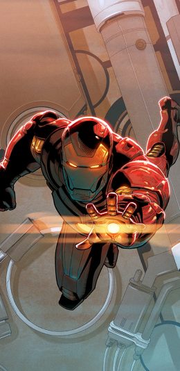 [2436x1125]钢铁侠 复仇者联盟 超级英雄 漫威 欧美 苹果手机动漫壁纸图片