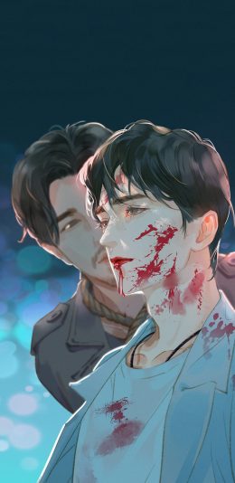 [2436x1125]镇魂 电视剧 网剧 朱一龙 白宇 苹果手机动漫壁纸图片