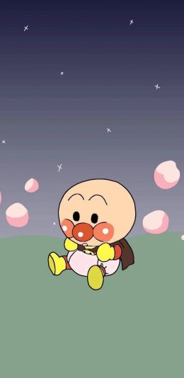 [2436x1125]面包超人 卡通 动画 可爱 苹果手机动漫壁纸图片