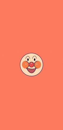 [2436x1125]面包超人 橘色 卡通 动画 苹果手机动漫壁纸图片