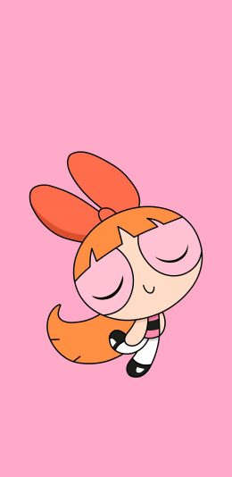 [2436x1125]飞天小女警 美国 动画 花花 苹果手机动漫壁纸图片